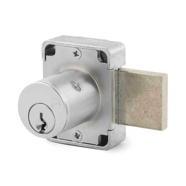 Deadbolt Door/Drawer Cabinet Lock, Keyed Alike, 5-Pin Standard, 7/8" Diameter x 15/16" Leng